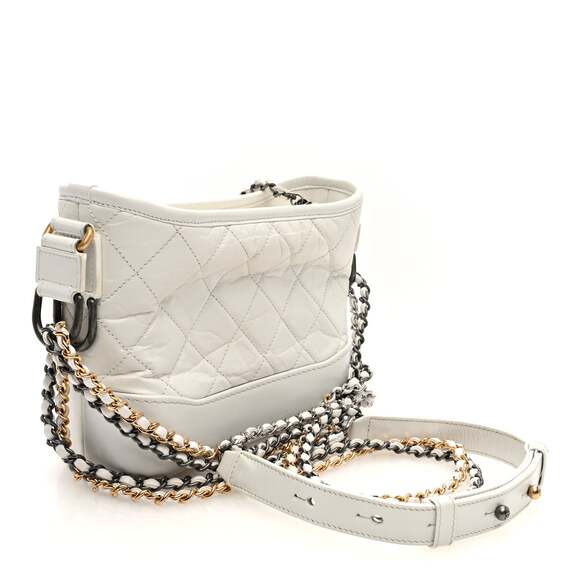 Aged Calfskin Quilted Small Gabrielle #200873C16B - Picture 3 of 9